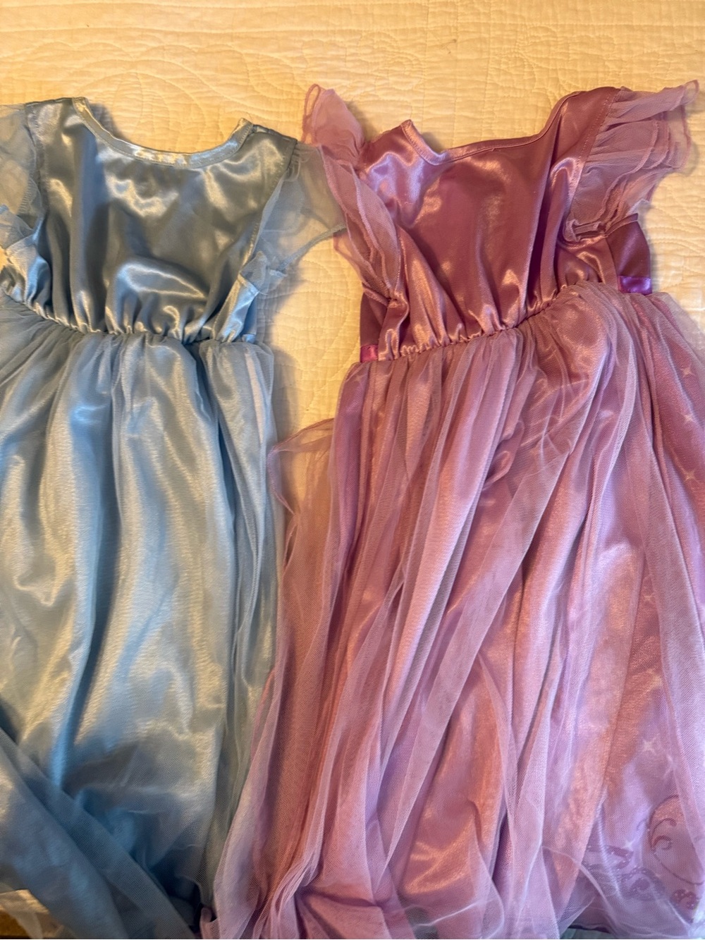Lot of 2 Disney Frozen and Tangled toddler Nightgowns Elsa & Rapunzel - Picture 10 of 10